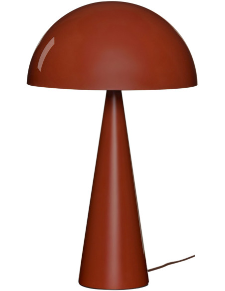 Lampe à poser marron en fer Ø 30 x H 50 cm Mush