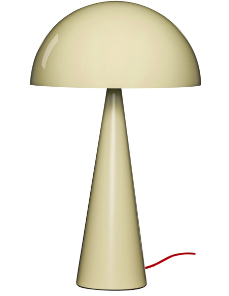 Lampe à poser sable en fer Ø 30 x H 50 cm Mush