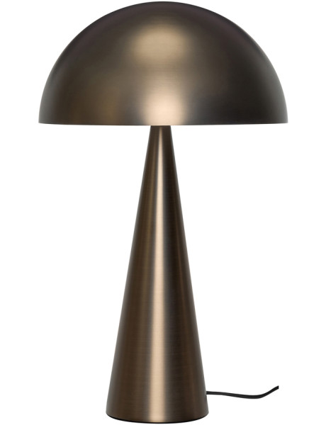 Lampe à poser laiton bruni en fer Ø 30 x H 50 cm Mush
