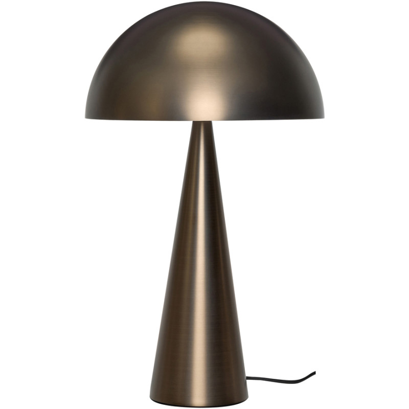 Lampe à poser laiton bruni en fer Ø...