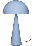 Lampe à poser bleu glacé en fer Ø 30 x H 50 cm Mush