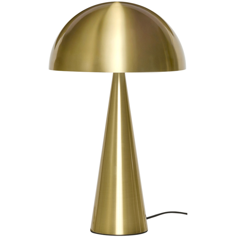 Lampe à poser en fer couleur laiton Ø...