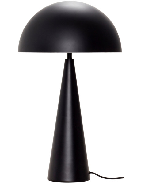 Lampe à poser en fer noir Ø 30 x H 50 cm Mush