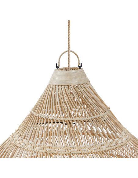 Abat-jour suspension en rotin naturel 80 x 80 x 77 cm The Drop