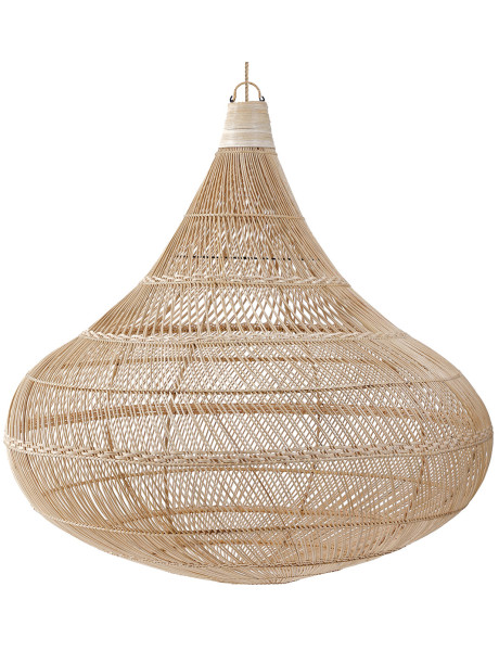 Abat-jour suspension en rotin naturel 107 x 107 x 110 cm...
