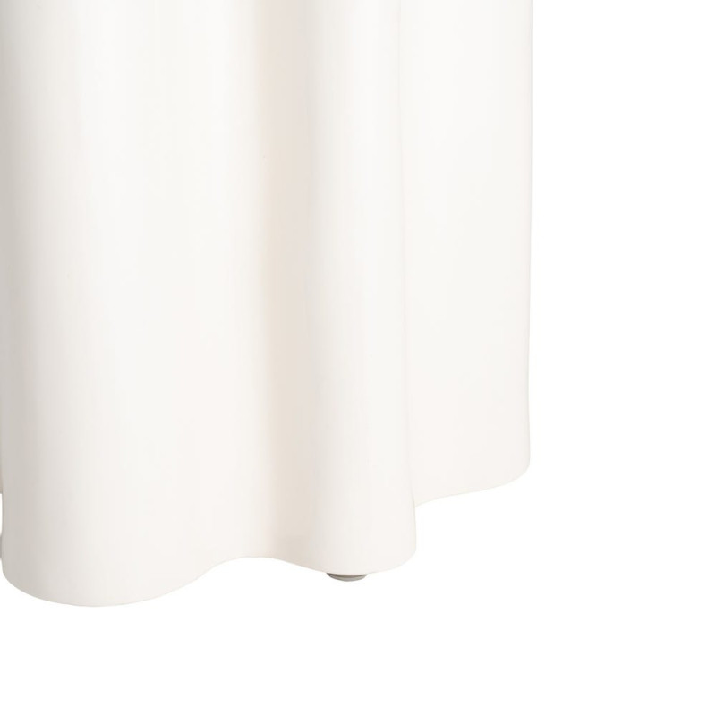 Table d’appoint en MDF laqué crème 50...