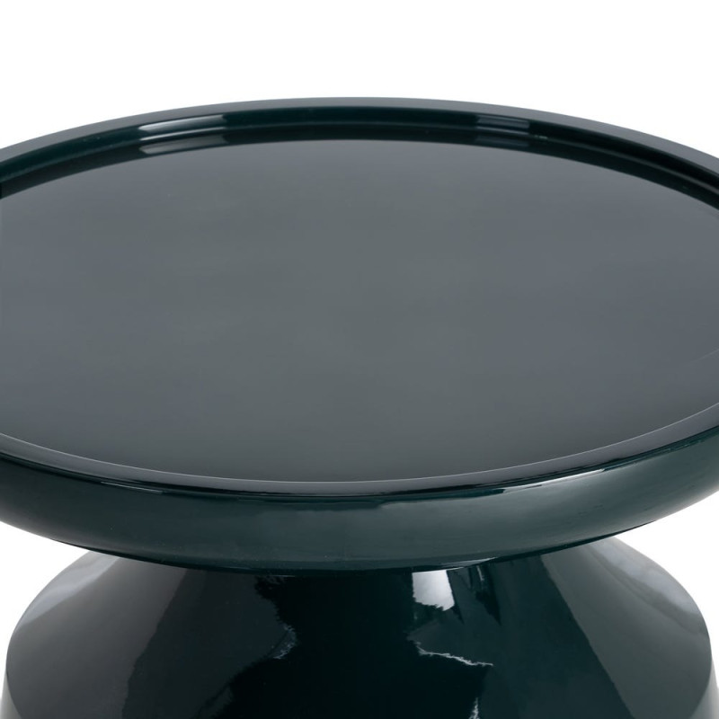 Table d’appoint en MDF laqué vert 40...