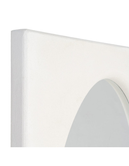 Miroir mural en MDF blanc 80 x 6 x 180 cm Avelis