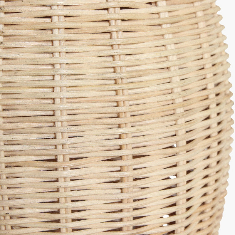 Lampadaire en rotin naturel 50 x 50 x...