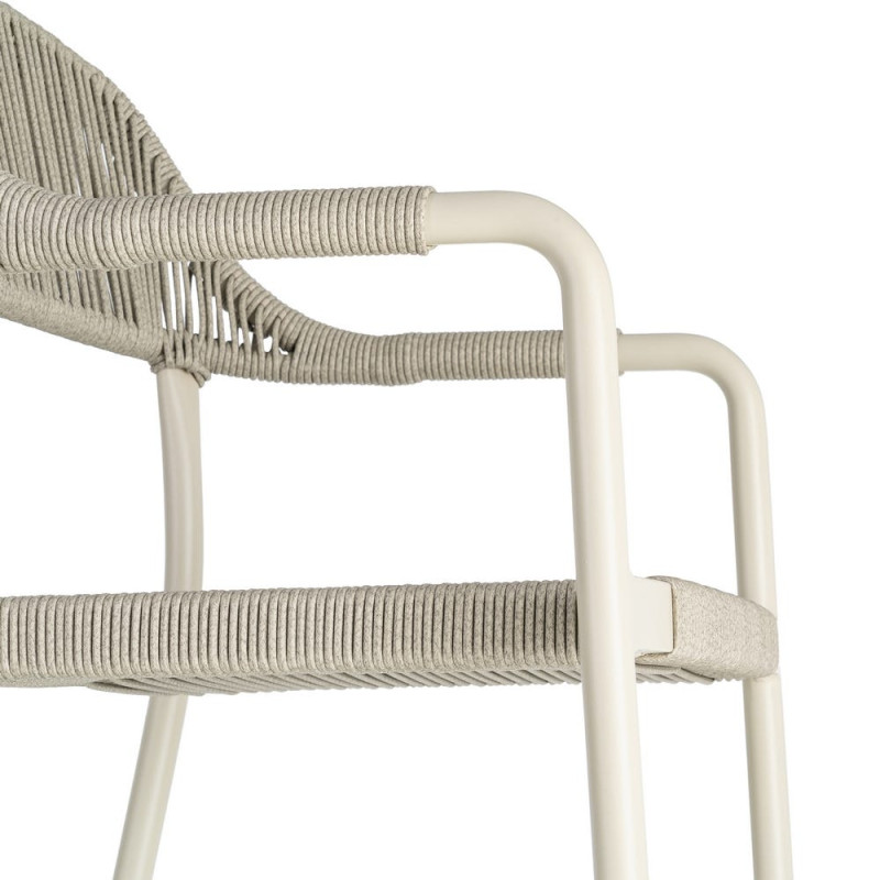Lot de 2 chaises de jardin empilables...