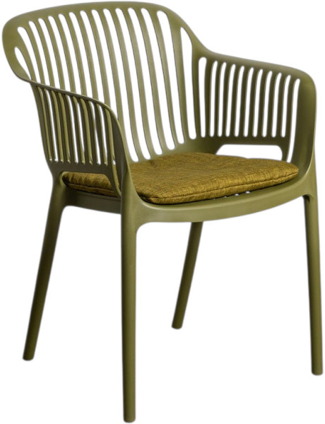 Lot de 4 chaises de jardin empilables en polypropylène...