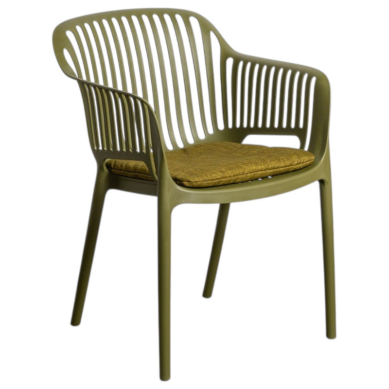 Lot de 4 chaises de jardin empilables...