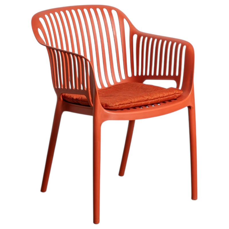 Lot de 4 chaises de jardin empilables...