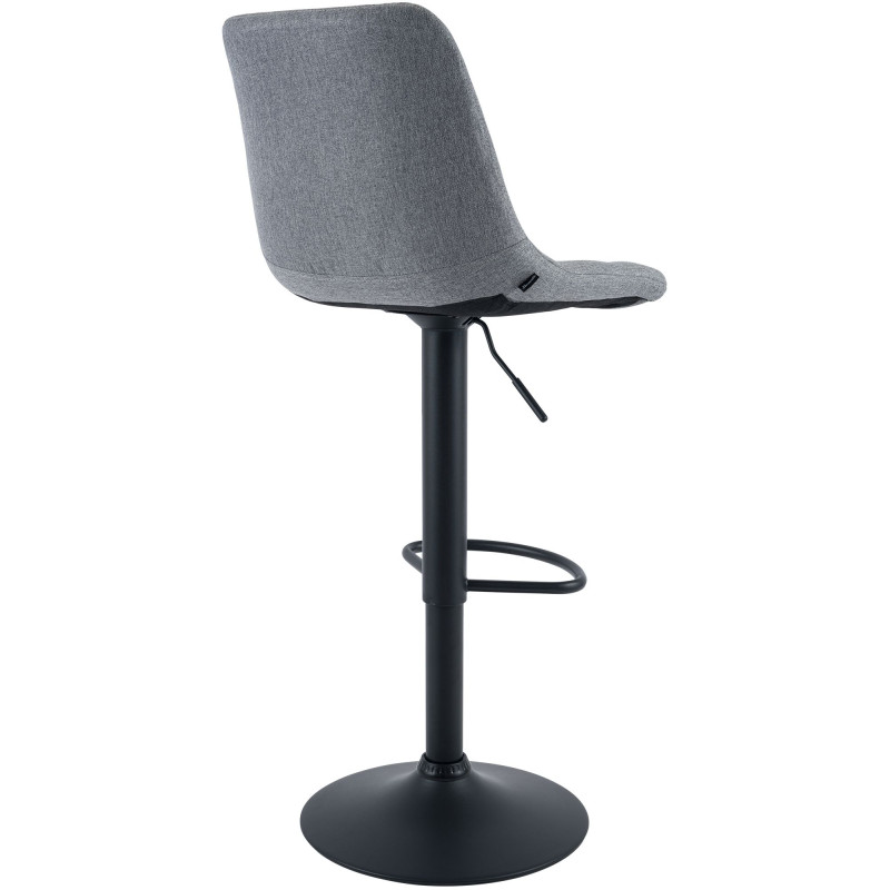 Tabouret de bar réglable en tissu...