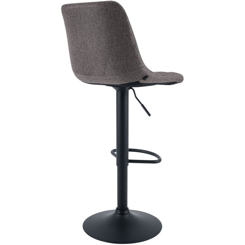 Tabouret de bar réglable en tissu...