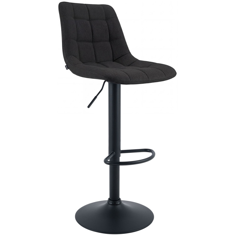 Tabouret de bar réglable en tissu...