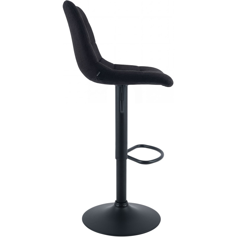Tabouret de bar réglable en tissu...