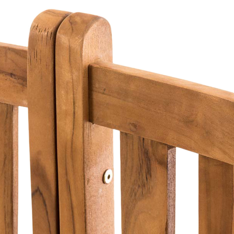 Banc tour d’arbre en teck naturel 200...