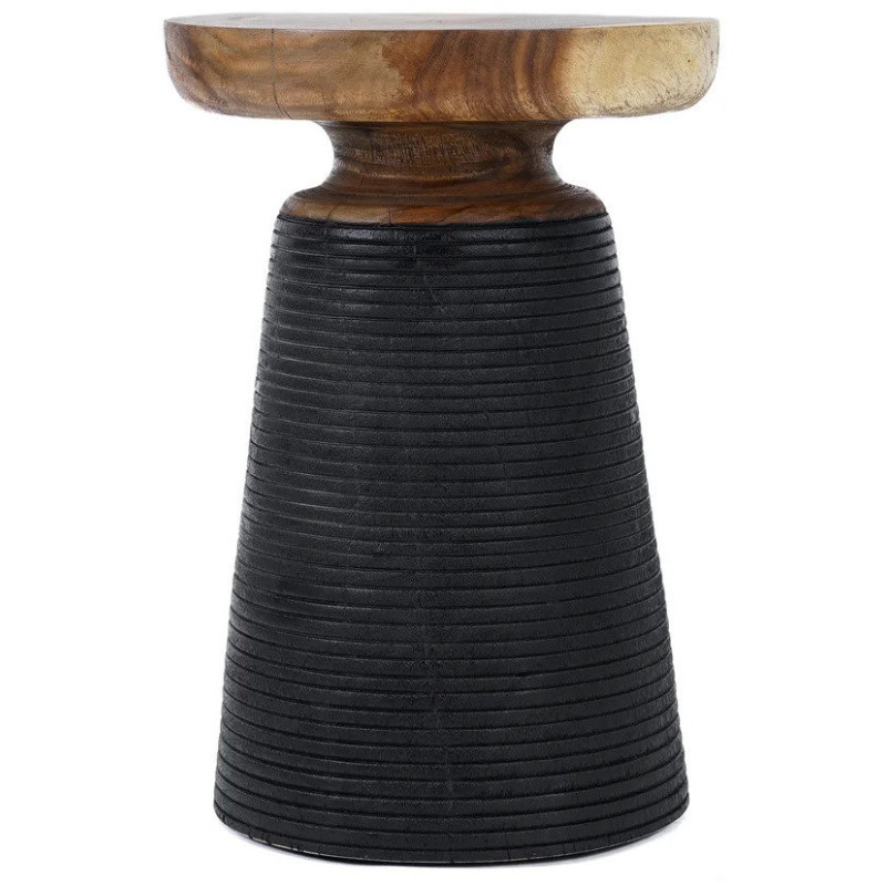 Table d’appoint en bois de suar noir...