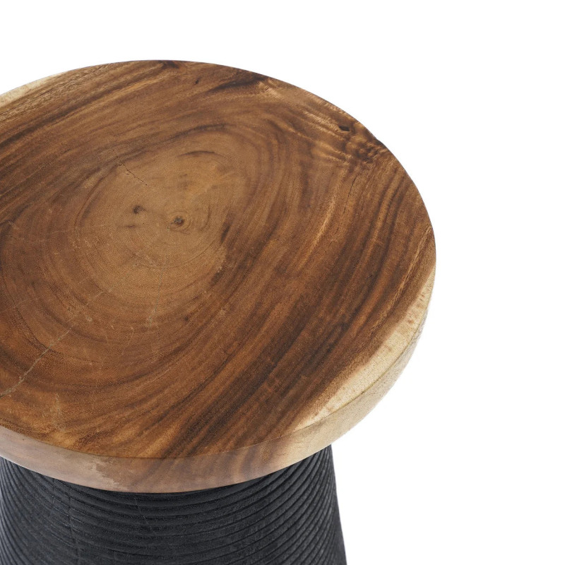 Table d’appoint en bois de suar noir...