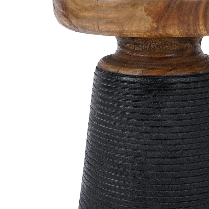 Table d’appoint en bois de suar noir...