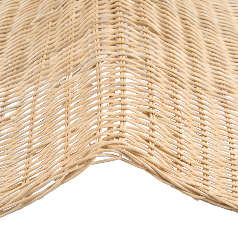 Abat-jour suspension en rotin naturel...