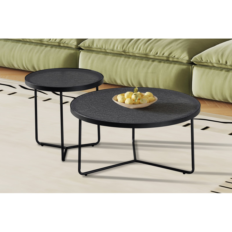 Tables basses gigognes rondes en...