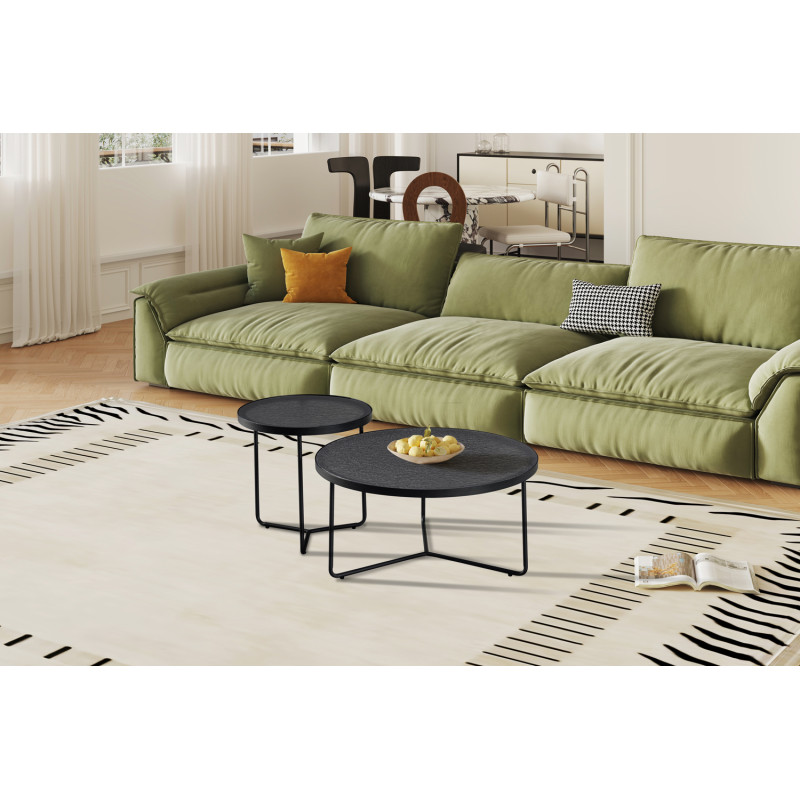 Tables basses gigognes rondes en...