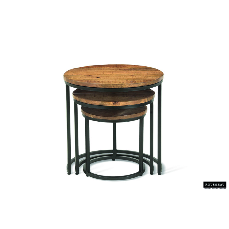 Tables basses gigognes rondes en...