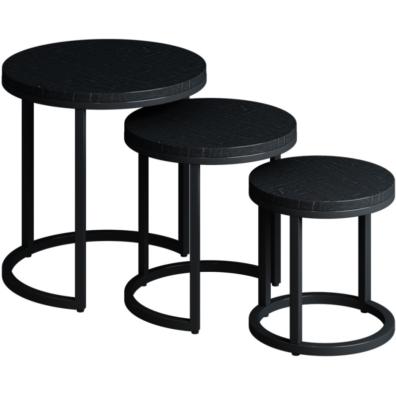 Tables basses gigognes rondes en...