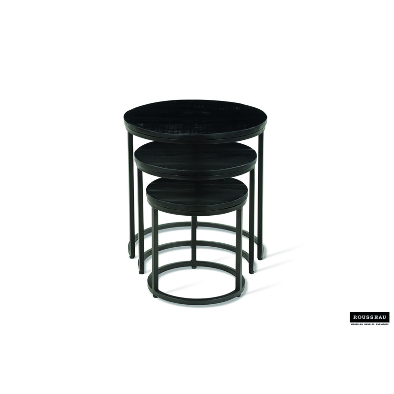 Tables basses gigognes rondes en...