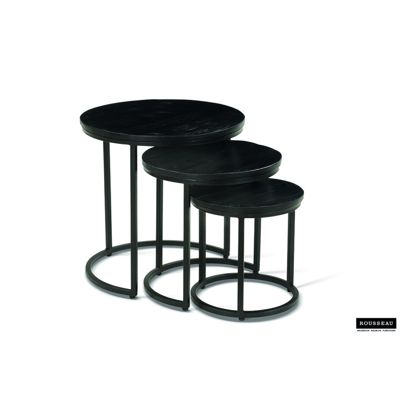 Tables basses gigognes rondes en...