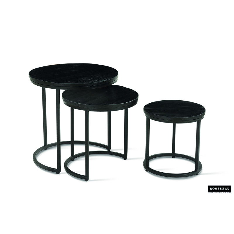 Tables basses gigognes rondes en...