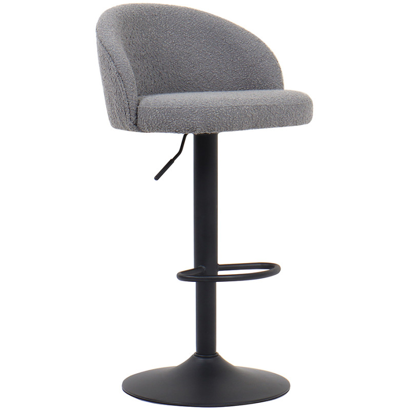 Tabouret de bar réglable en tissu...