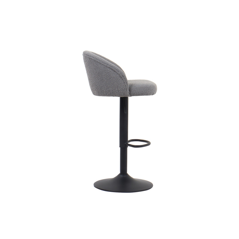 Tabouret de bar réglable en tissu...