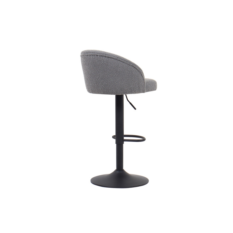 Tabouret de bar réglable en tissu...