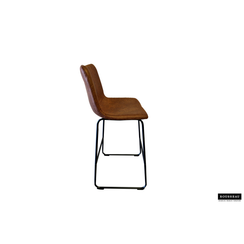 Tabouret de bar en revêtement PU...