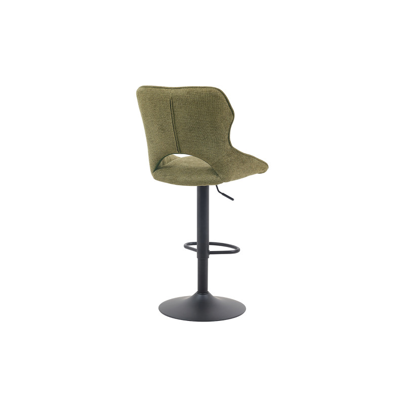 Tabouret de bar réglable en tissu...