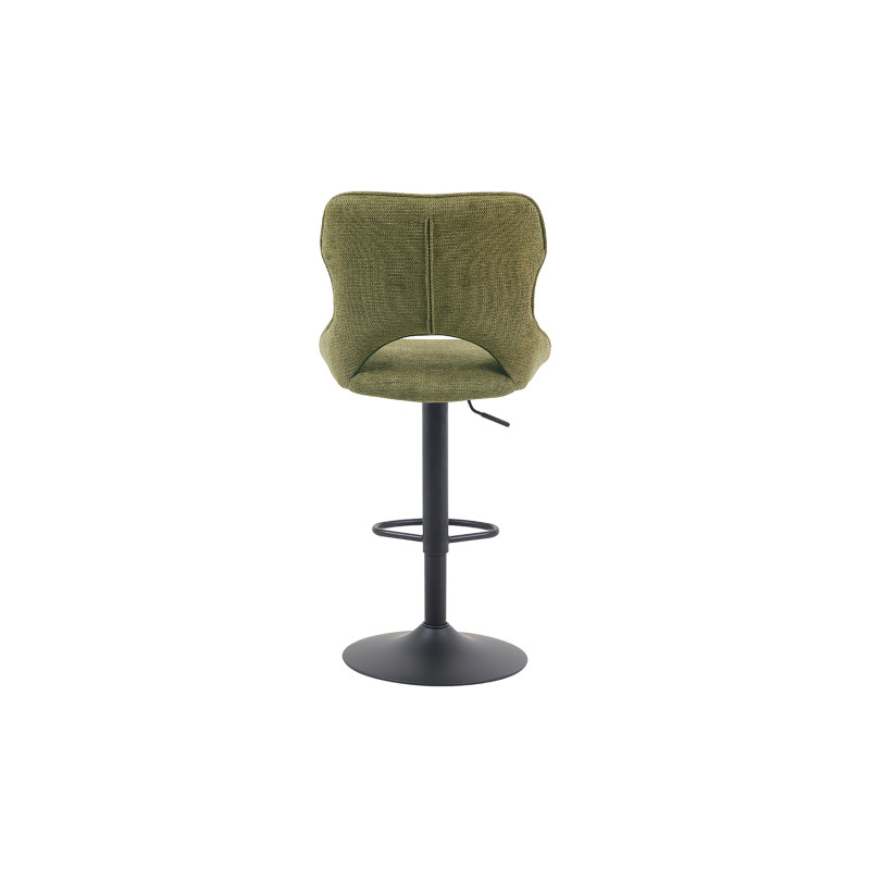 Tabouret de bar réglable en tissu...