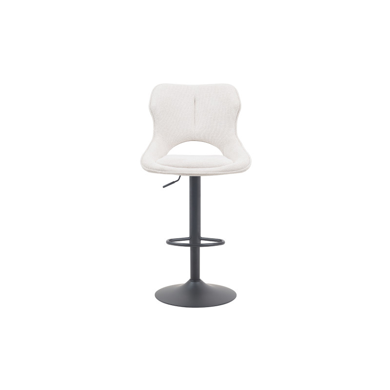 Tabouret de bar réglable en tissu...