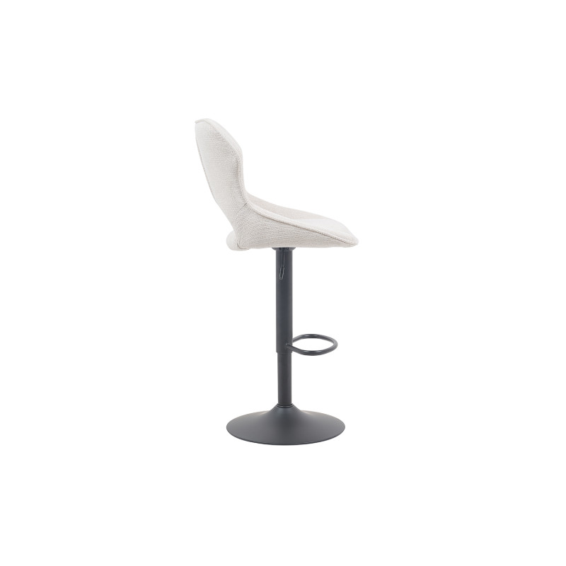 Tabouret de bar réglable en tissu...