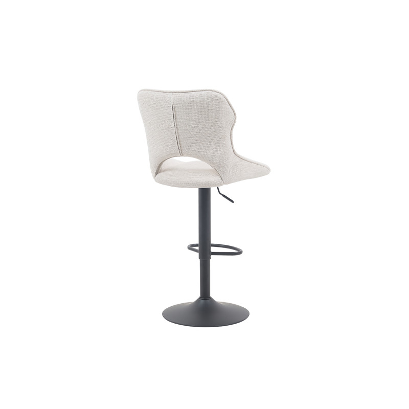 Tabouret de bar réglable en tissu...