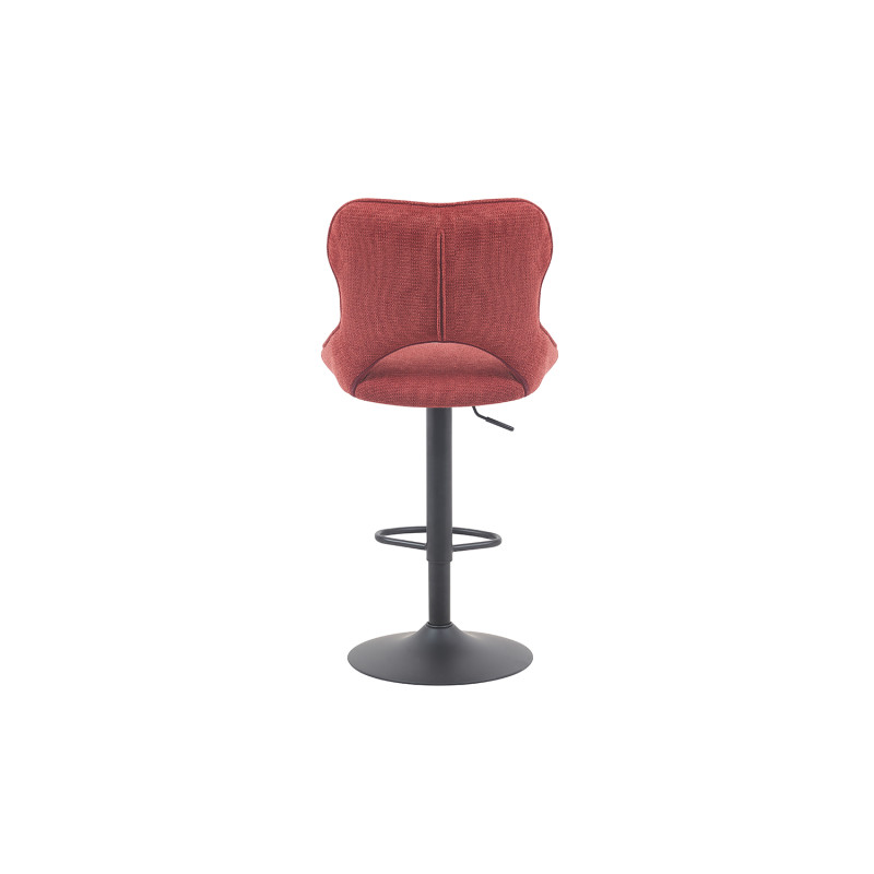 Tabouret de bar réglable en tissu...