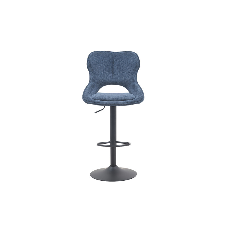 Tabouret de bar réglable en tissu...