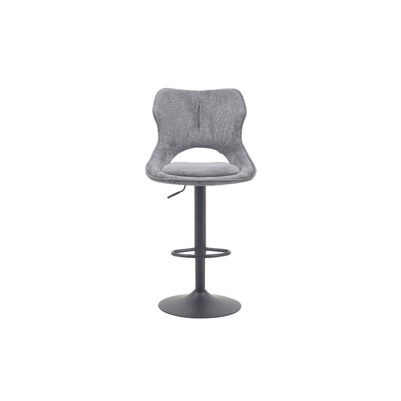 Tabouret de bar réglable en tissu...