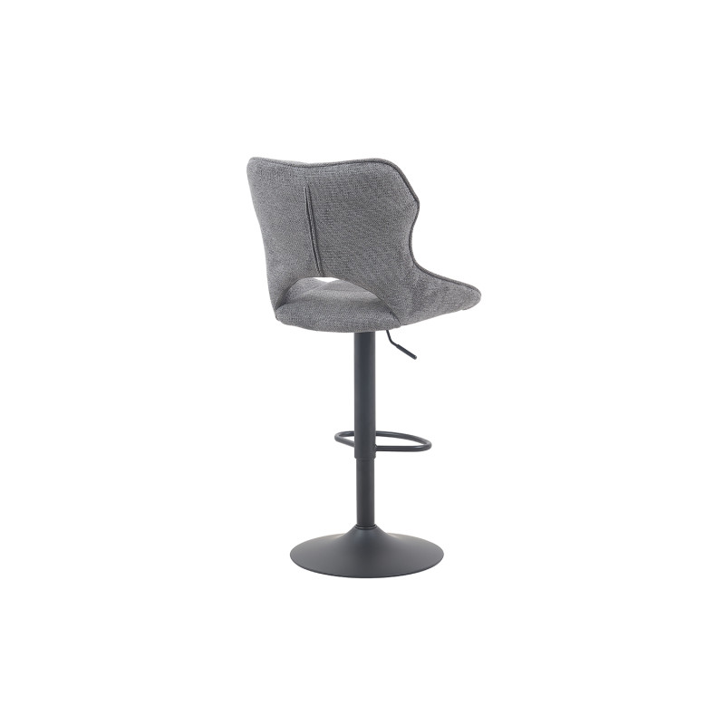Tabouret de bar réglable en tissu...