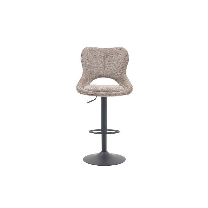 Tabouret de bar réglable en tissu...