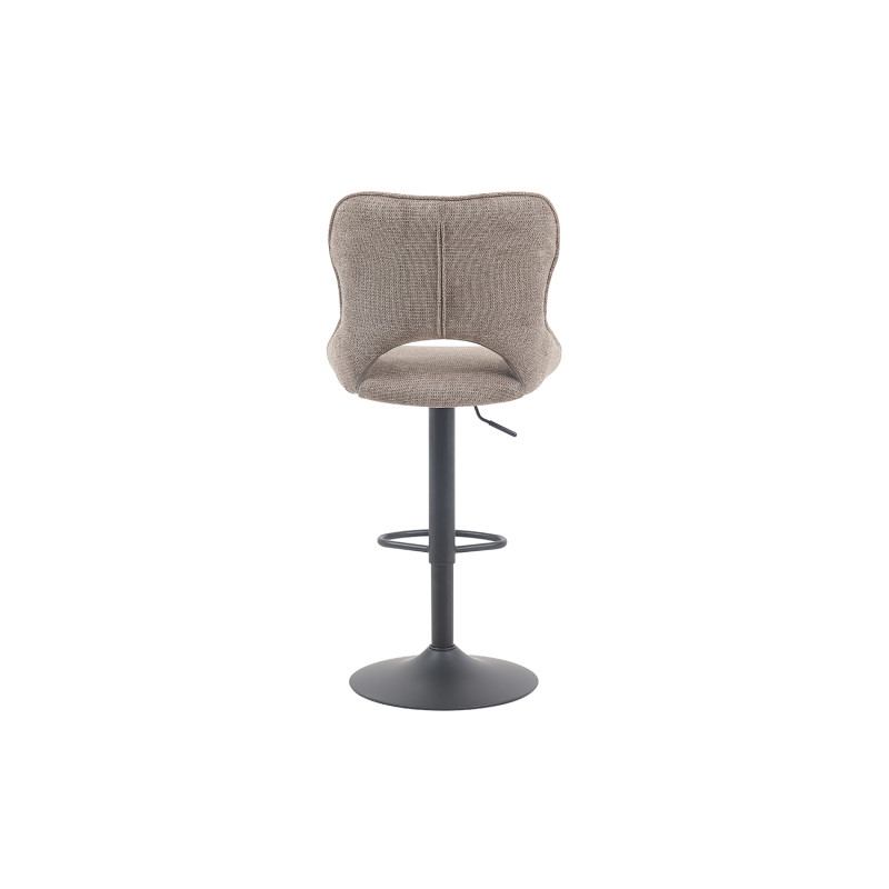 Tabouret de bar réglable en tissu...