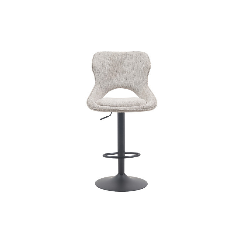 Tabouret de bar réglable en tissu...