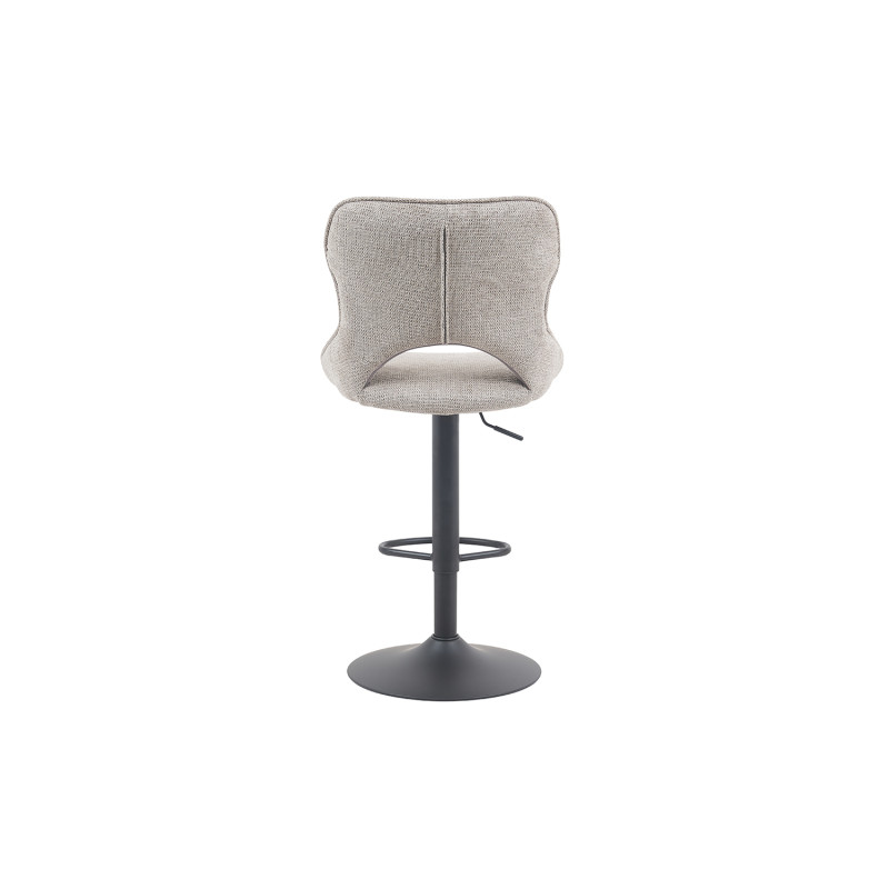 Tabouret de bar réglable en tissu...
